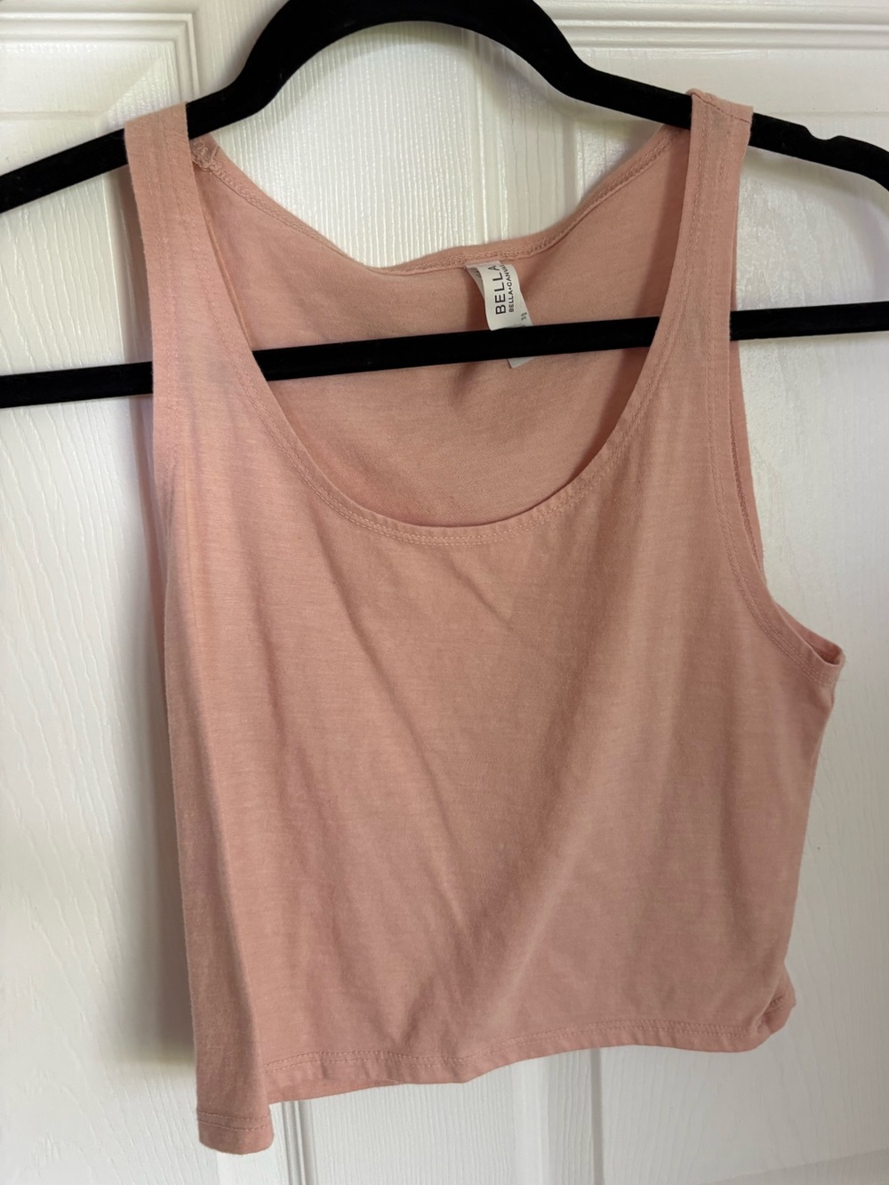 Bella Canvas Dusty Rose Scoop Neck Tank